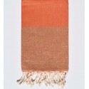 Lurex plate orange corail