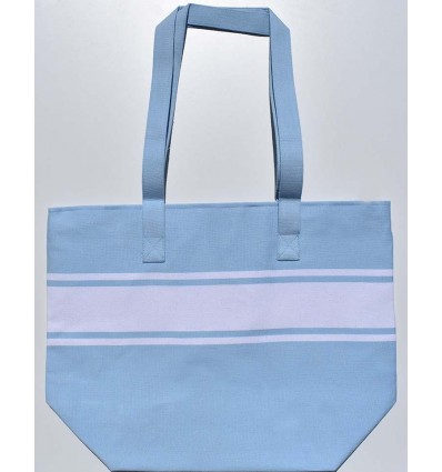 sac de plage bleu
