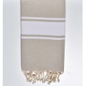 Fouta classique beige clair