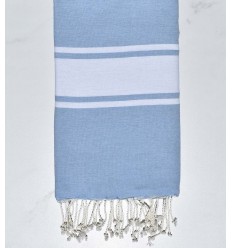 Baby blue eyes beach towel
