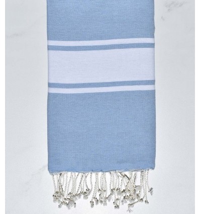 Baby blue eyes beach towel