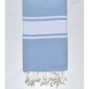 Fouta classique bleu ciel