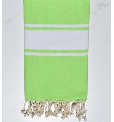 Fouta classique vert anis