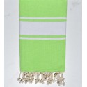 Fouta classique vert anis