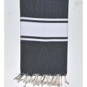 Fouta classique bleu de minuit