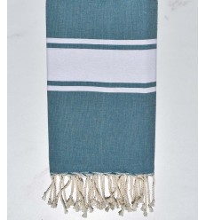 Fouta classique bleu canard