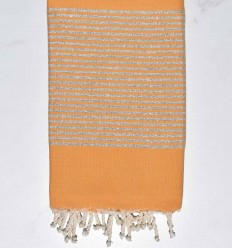 Fouta lurex giallo senape