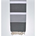 Jeté gris 1.90m*2m