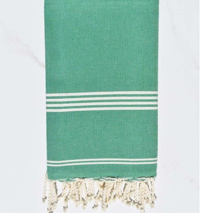 Serviette de plage mykonos vert