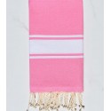 Fouta classique rose clair