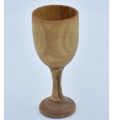 Verre en bois d'olivier