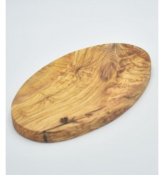 Oval olive wood board