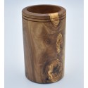 Pot à ustensiles en bois d'olivier