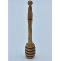 Cuillère à miel grande taille en bois d'olivier