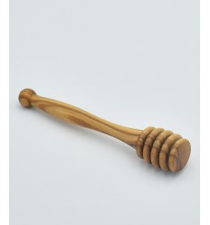  Small olive wood honey spoon