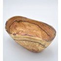 Saladier ovale en bois d'olivier T20