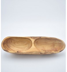Plat apéritif en bois d'olivier 2