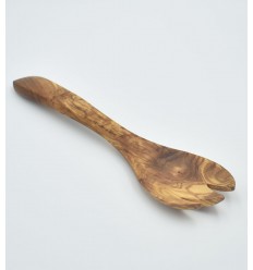 Couverts à salade en bois d'olivier 2
