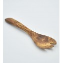 Olive wood salad servers