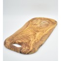 Planche à découper en bois d'olivier avec trou