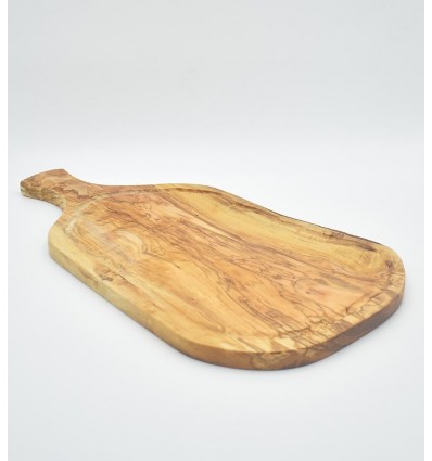 Planche avec poignée en bois d'olivier de 44cm à 50cm