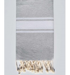 Fouta classique gris