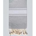 Fouta classique gris
