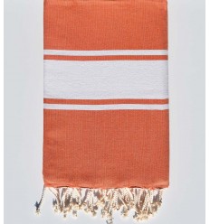 Serviette de plage Plate Orange brûlé