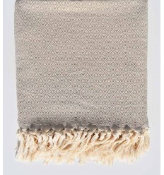 Plaid gris moyen 1.6m*1.6m