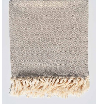 Plaid gris moyen 1.6m*1.6m