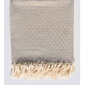 Plaid gris moyen 1.6m*1.6m