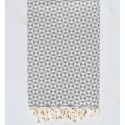 Fouta papillon couleur Mastic