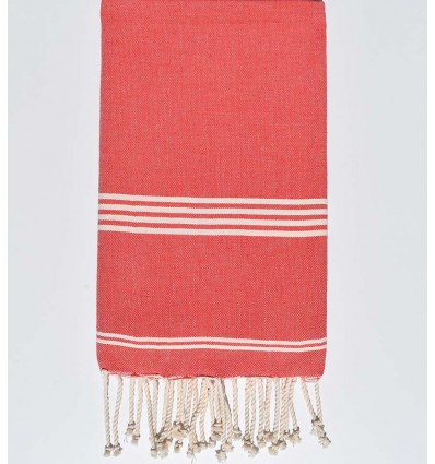 Beach towel  Mykonos red