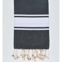 Beach towel flat brown bitumen