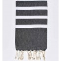 Serviette de plage belu nuit et blanc