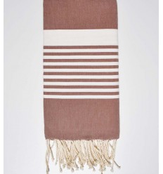 Serviette de plage Arthur noisette clair