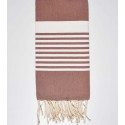Serviette de plage Arthur noisette clair