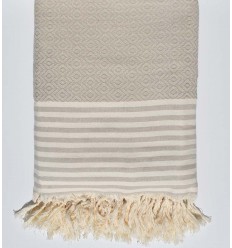 Plaid beige clair