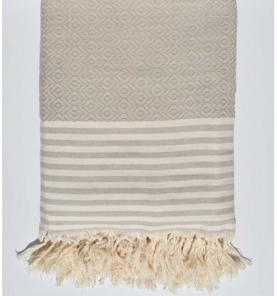 Plaid beige clair