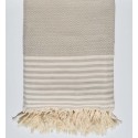 Plaid beige clair