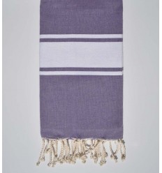 beach towel flat purple