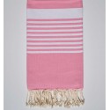 Fouta arthur couleur rose clair