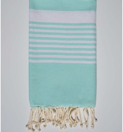 Fouta arthur vert d'eau