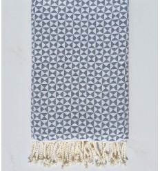 Fouta Farfalla blu fiordaliso scuro