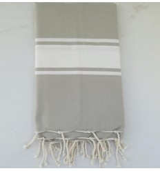 beach towel flat  green-grey