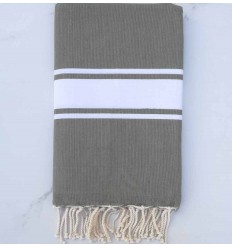 beach towel flat green army