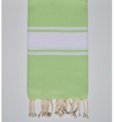 fouta plate vert prairie