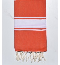 beach towel flat   orange...