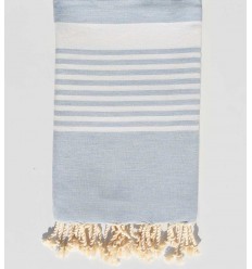 fouta arthur violet et rose
