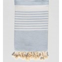 fouta arthur violet et rose